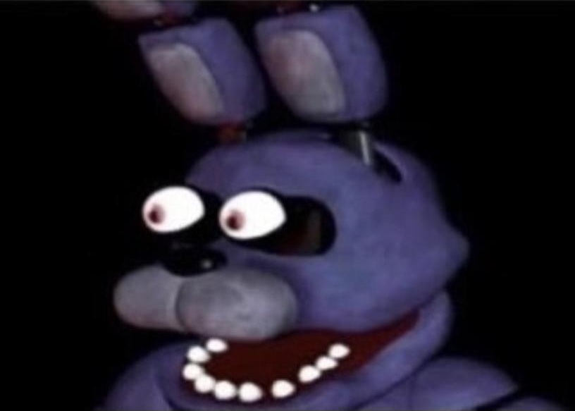Bonnie Eye Popping Blank Meme Template