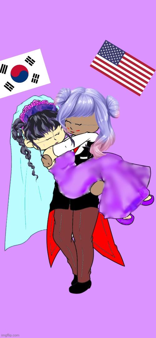 Made this on ibs paint | image tagged in gay marriage,art | made w/ Imgflip meme maker