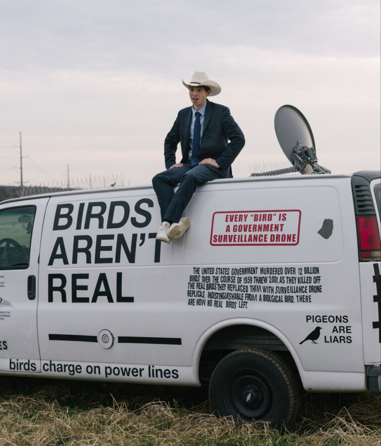 Birds arent real Blank Meme Template