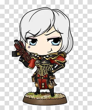 Chibi Sister of Battle Blank Meme Template