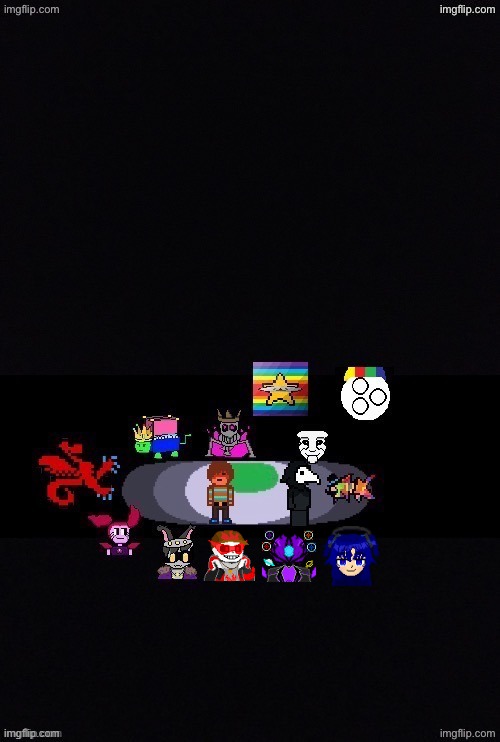 Added mine lmao, had to resize due to the sprites being too BEEG (big) | made w/ Imgflip meme maker