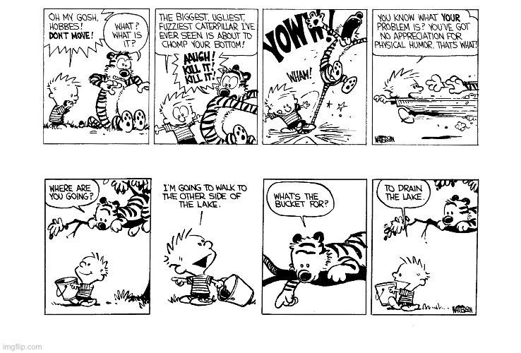 image tagged in calvin and hobbes,comics | made w/ Imgflip meme maker