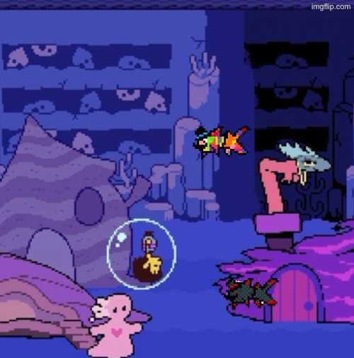 Painted Fish, one of the most versatile characters to put anywhere | made w/ Imgflip meme maker