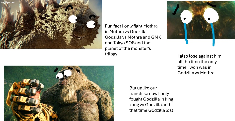 fun facts with godzilla | image tagged in godzilla,facts | made w/ Imgflip meme maker
