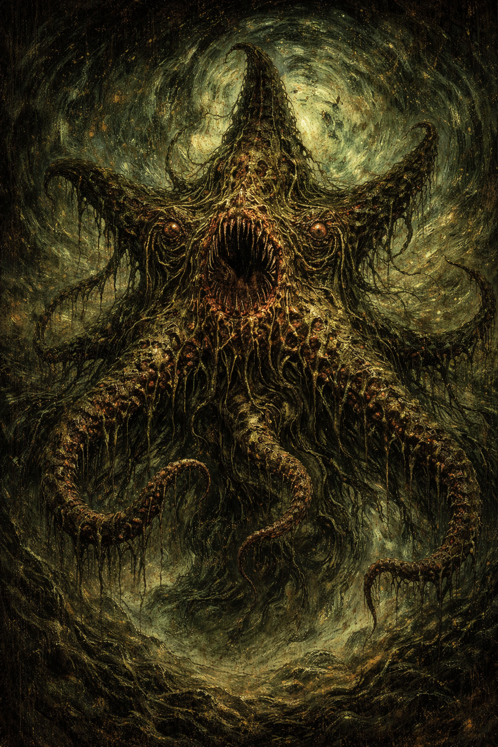 COSMIC HORROR Blank Meme Template