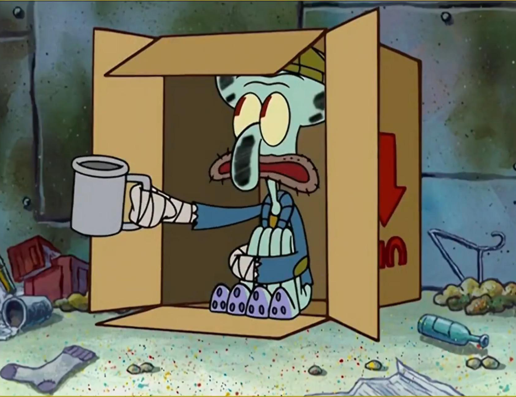 Spare attention? Blank Meme Template