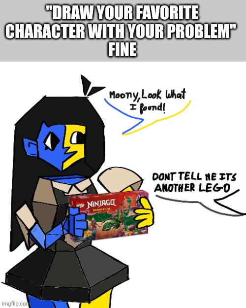 My en phase is coming back (why's there no ena tag) | "DRAW YOUR FAVORITE CHARACTER WITH YOUR PROBLEM" 
FINE | image tagged in drawing,idk | made w/ Imgflip meme maker