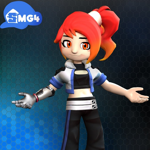 Belle smg4 Blank Meme Template