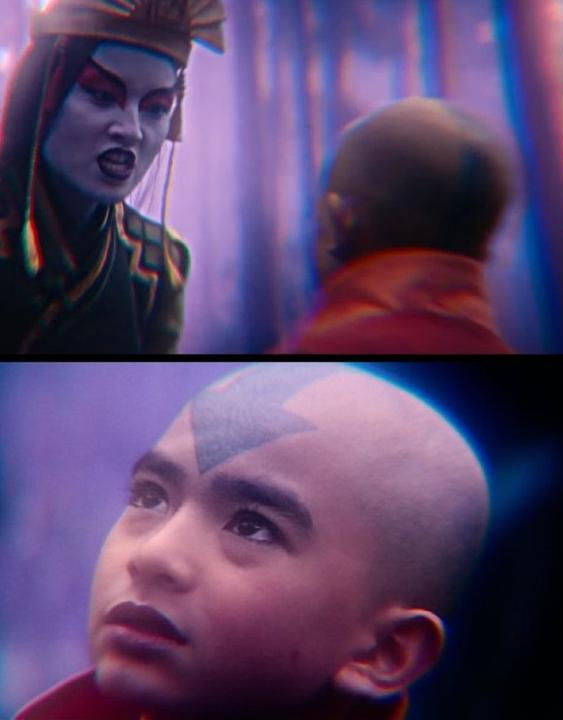 kiyoshi vs aang Blank Meme Template