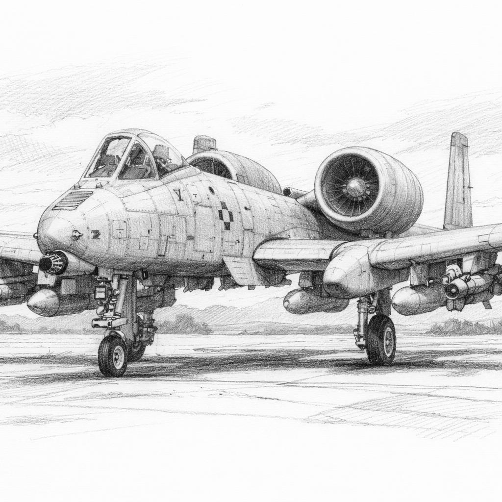 A-10 warthog Blank Meme Template