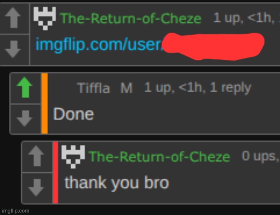 common tiffla w (censored bc I feel like I'm pushing it with the alts rule) | made w/ Imgflip meme maker