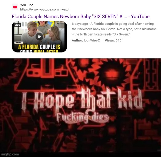 no clickbait. might be worse than X Æ A-12 | made w/ Imgflip meme maker