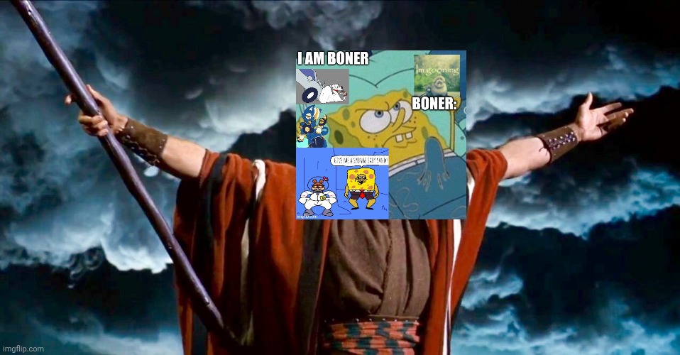 Moses, his arms open | image tagged in moses his arms open | made w/ Imgflip meme maker