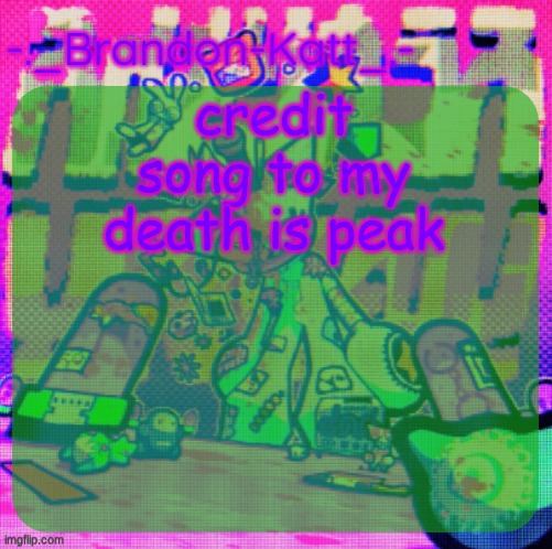 rat's femt temp | credit song to my death is peak | image tagged in rat's femt temp | made w/ Imgflip meme maker