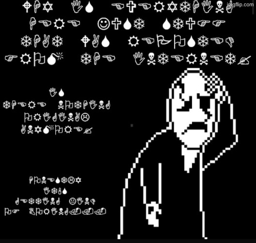 *wingdings* check de comments | made w/ Imgflip meme maker