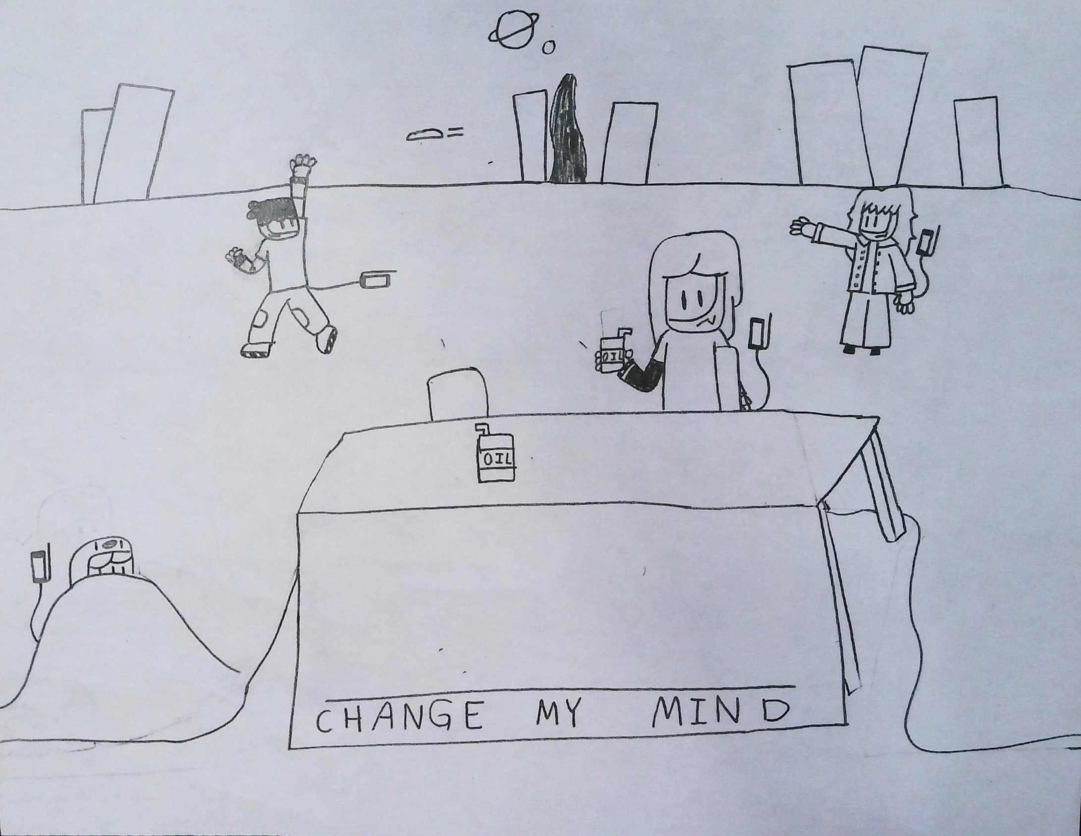 B Change My Mind Blank Meme Template