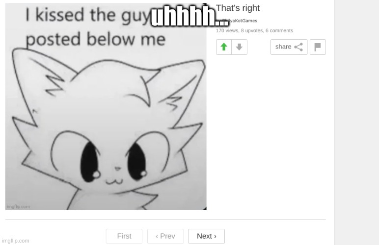 ...c-can I be the guy- | uhhhh... | image tagged in boykisser,furry,uwu | made w/ Imgflip meme maker