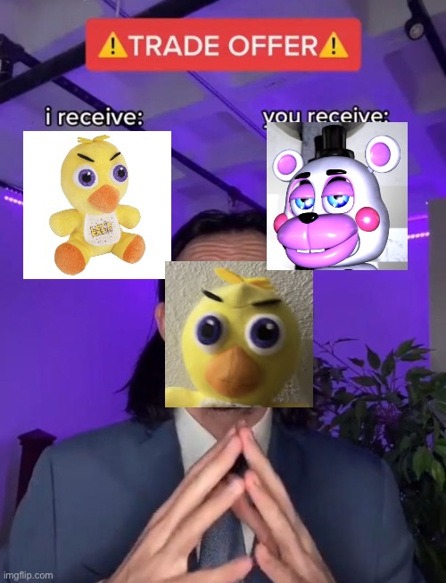 Trade Offer | image tagged in trade offer | made w/ Imgflip meme maker