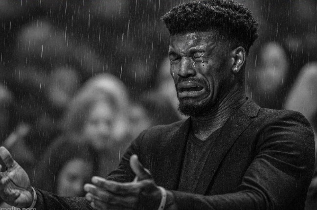 Jimmy butler sad Blank Meme Template