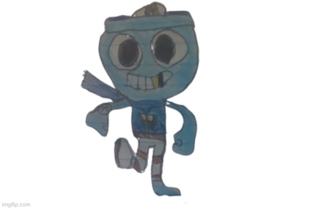 Finn (Dandy's Dungeon AU) | image tagged in dandy's world,au,roblox,dandy's dungeon | made w/ Imgflip meme maker