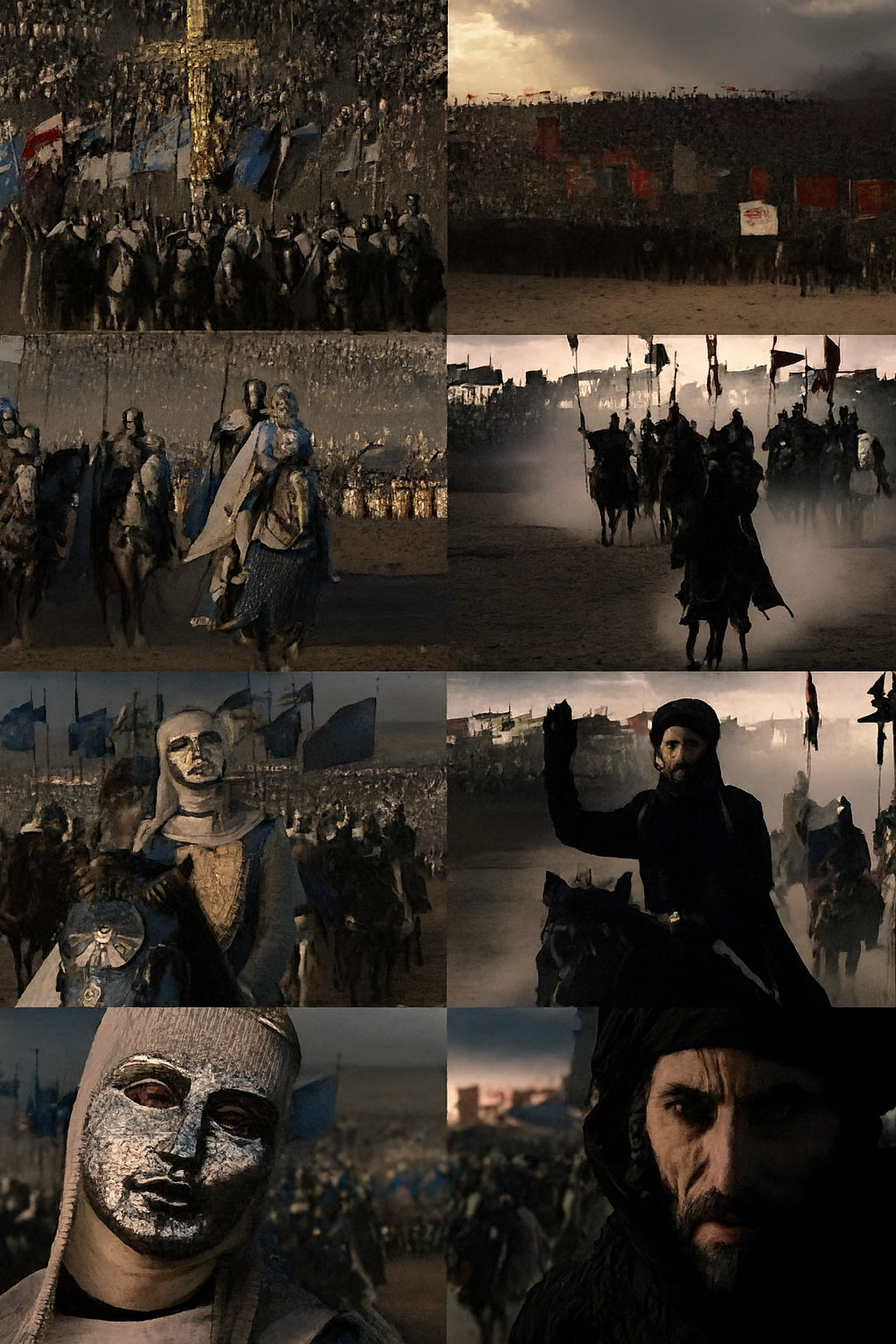 Kerak face off Blank Meme Template