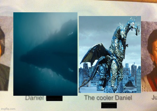 About the new Titan being called "Titan X..." | image tagged in the cooler daniel,godzilla | made w/ Imgflip meme maker