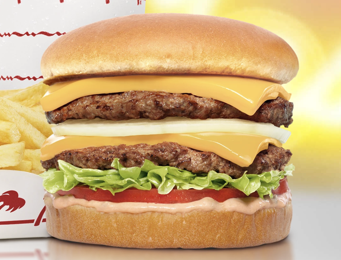 In N Out Double Double Blank Meme Template