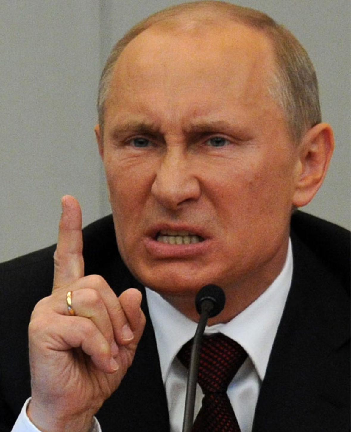 Putin warns Blank Meme Template