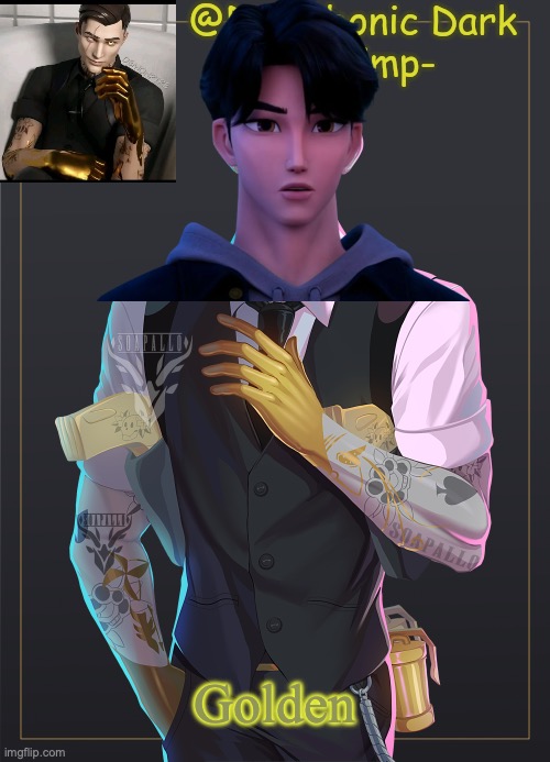 Bubonic's Midas temp | Golden | image tagged in bubonic's midas temp | made w/ Imgflip meme maker