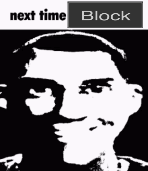 next time block Blank Meme Template