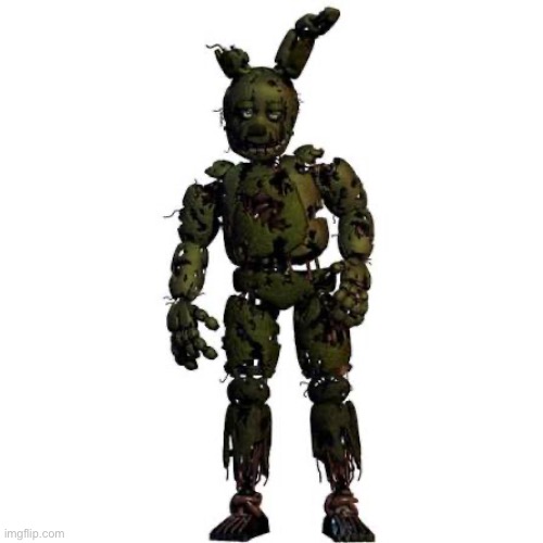 When you have scoliosis so you lowkey hit the Springtrap stance sometimes | made w/ Imgflip meme maker