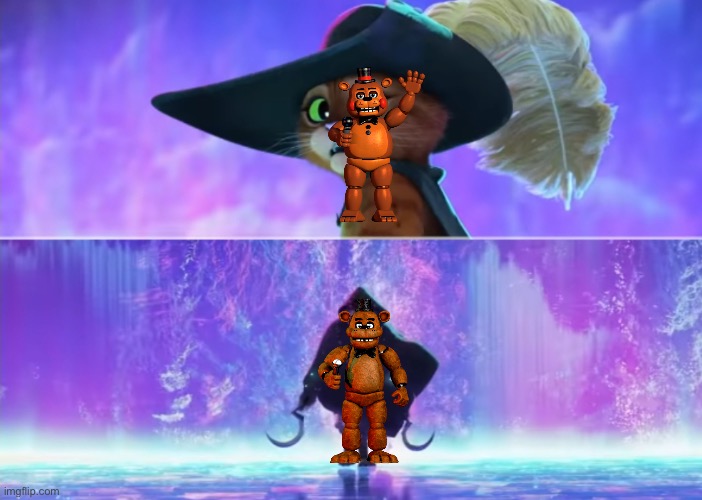 Puss in Boots Scared | image tagged in puss in boots scared | made w/ Imgflip meme maker