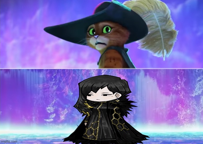 Puss in Boots Scared | image tagged in puss in boots scared | made w/ Imgflip meme maker