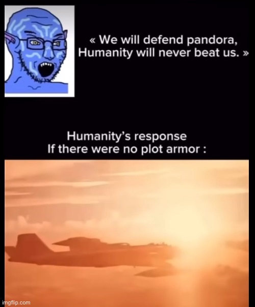 Love no plot armor | made w/ Imgflip meme maker