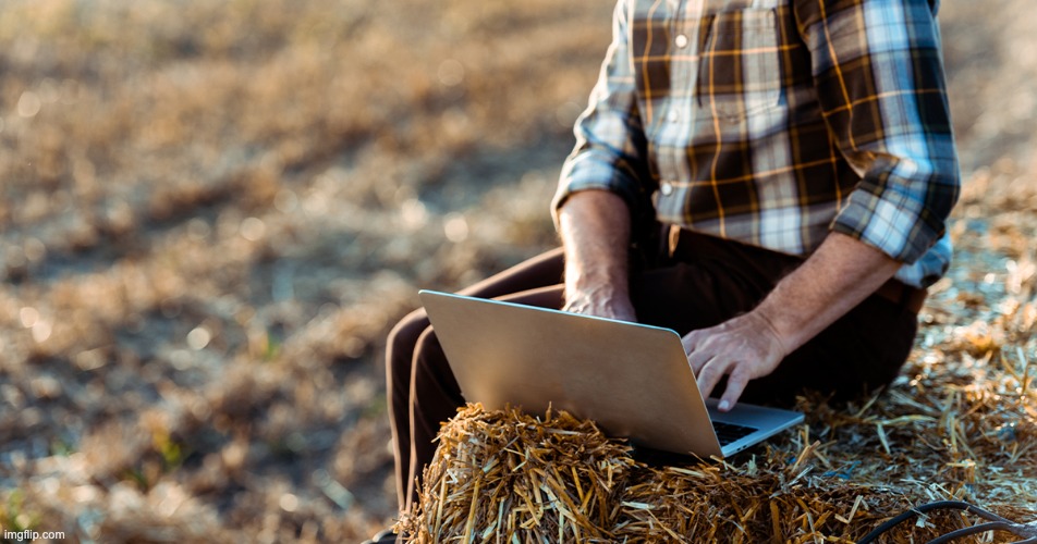 Comparison of rural internet options including satellite dish setup