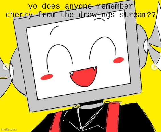 BUTCHER VANITY ICY | yo does anyone remember cherry from the drawings stream?? | image tagged in butcher vanity icy | made w/ Imgflip meme maker