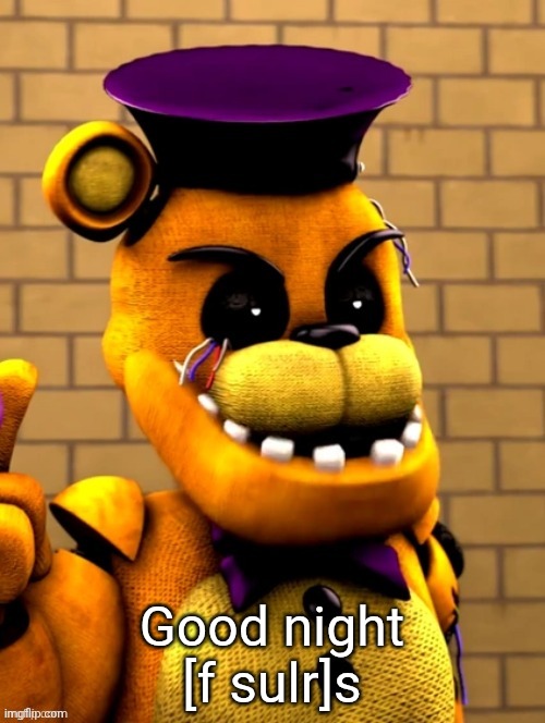 obese | Good night [f sulr]s | image tagged in obese | made w/ Imgflip meme maker