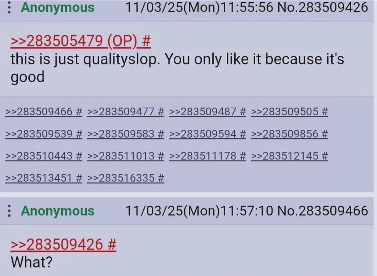 High Quality Qualityslop Blank Meme Template