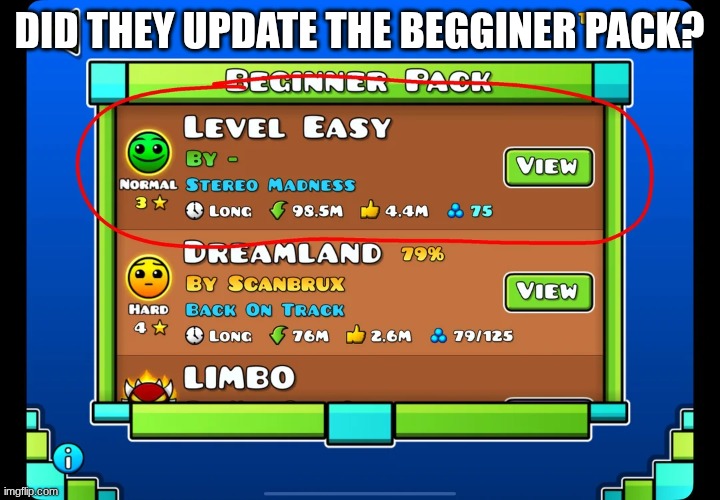DID THEY UPDATE THE BEGGINER PACK? | made w/ Imgflip meme maker
