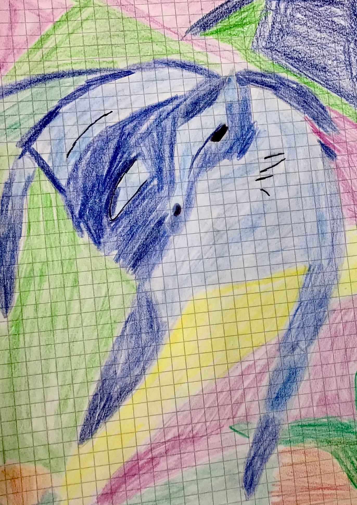 Blue Horse Blank Meme Template