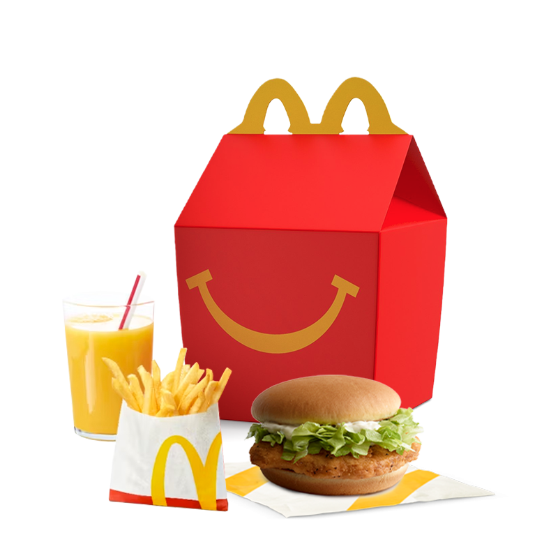 mcdonalds happy meal Blank Meme Template