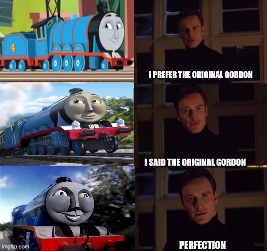 The Real Gordon | image tagged in thomas the tank engine | made w/ Imgflip meme maker