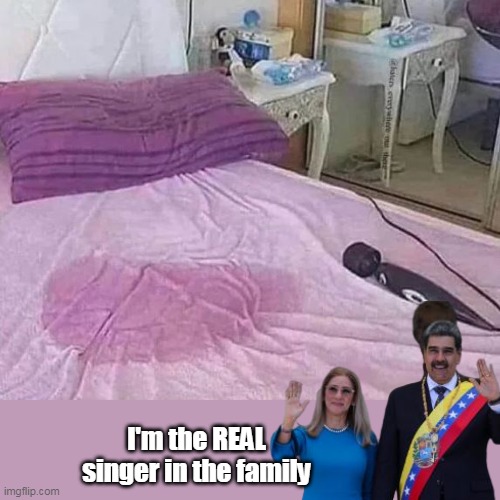 I'm the REAL singer in the family | made w/ Imgflip meme maker