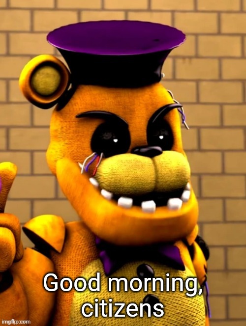 obese | Good morning, citizens | image tagged in obese | made w/ Imgflip meme maker