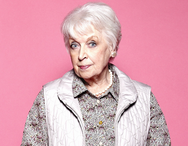 June Whitfield Blank Meme Template