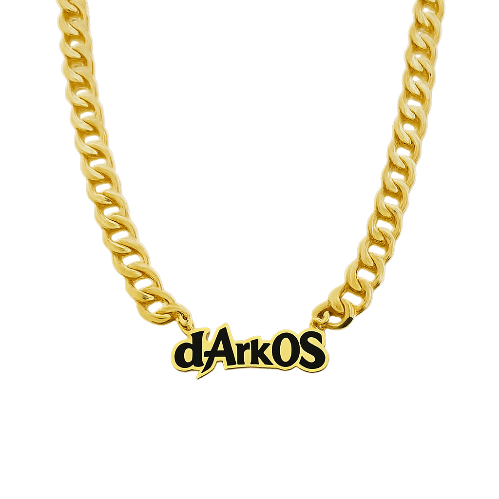 dArkOS Gold Chain Blank Meme Template