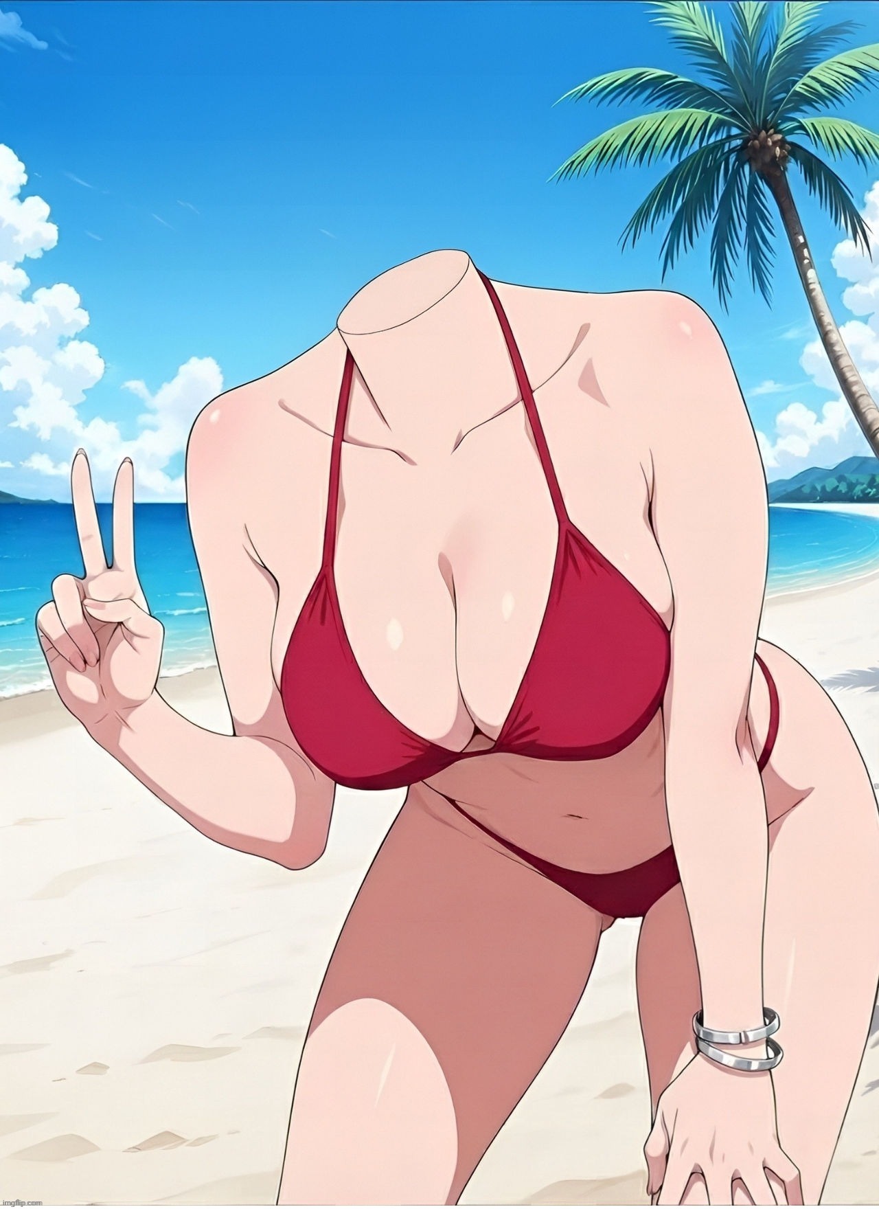 Headless Sakura Haruno | image tagged in headless sakura haruno | made w/ Imgflip meme maker