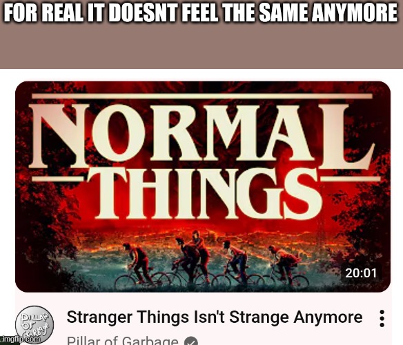 chat is this real ? | FOR REAL IT DOESNT FEEL THE SAME ANYMORE | made w/ Imgflip meme maker