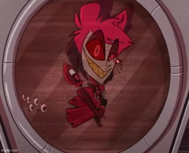 peek a boo | image tagged in alastor no bitches | made w/ Imgflip meme maker