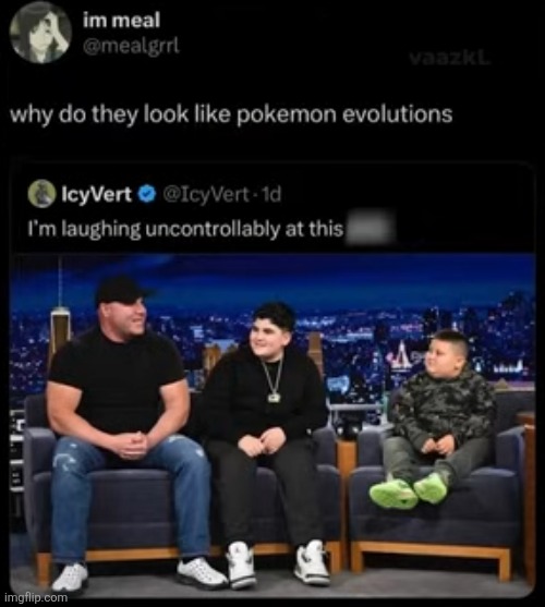 image tagged in funny,memes,insults,pokemon,evolution,people | made w/ Imgflip meme maker